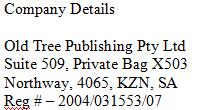company-address company address Privacy Policy